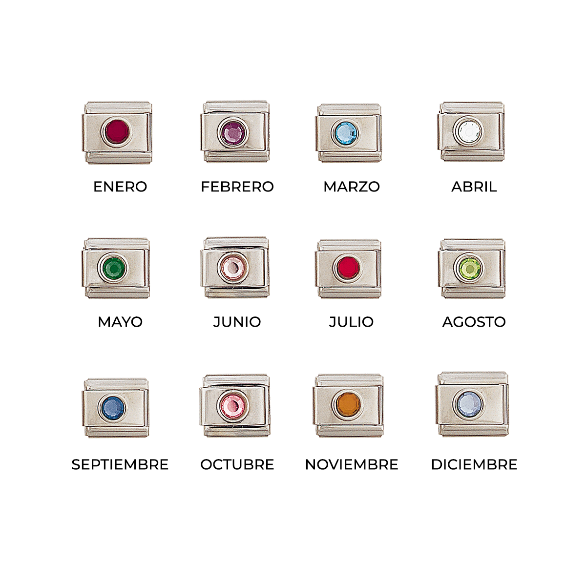 Colección piedras del Mes